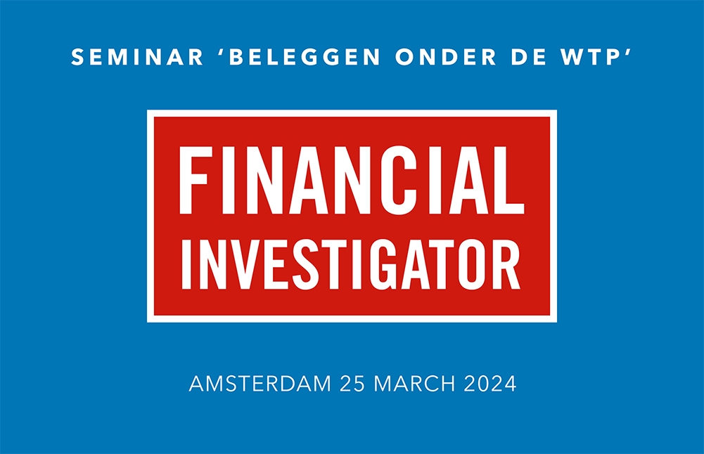 Financial Investigator Seminar Beleggen onder de WTP