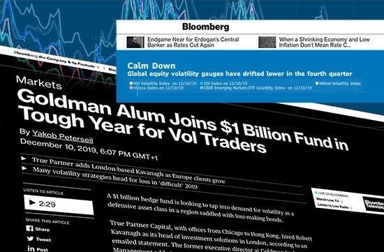 Bloomberg headline about the added London area presence of True Partner Capital