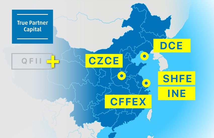 Extension to invest in five Chinese futures exchanges